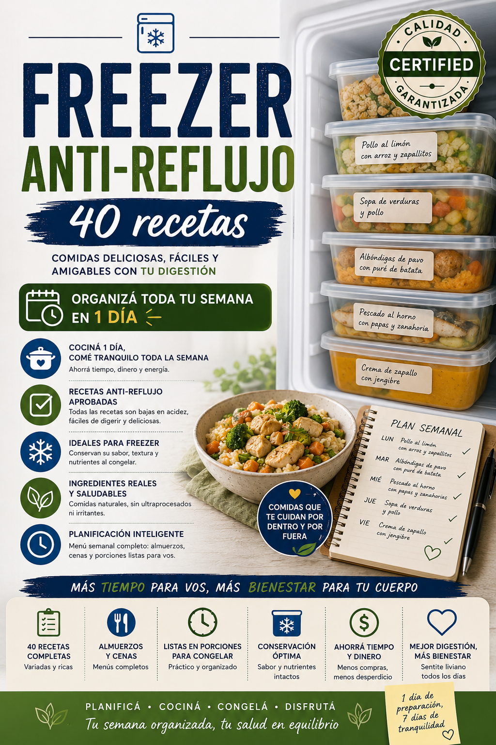 RECETAS PARA FREEZAR ANTI-REFLUJO ACIDEZ